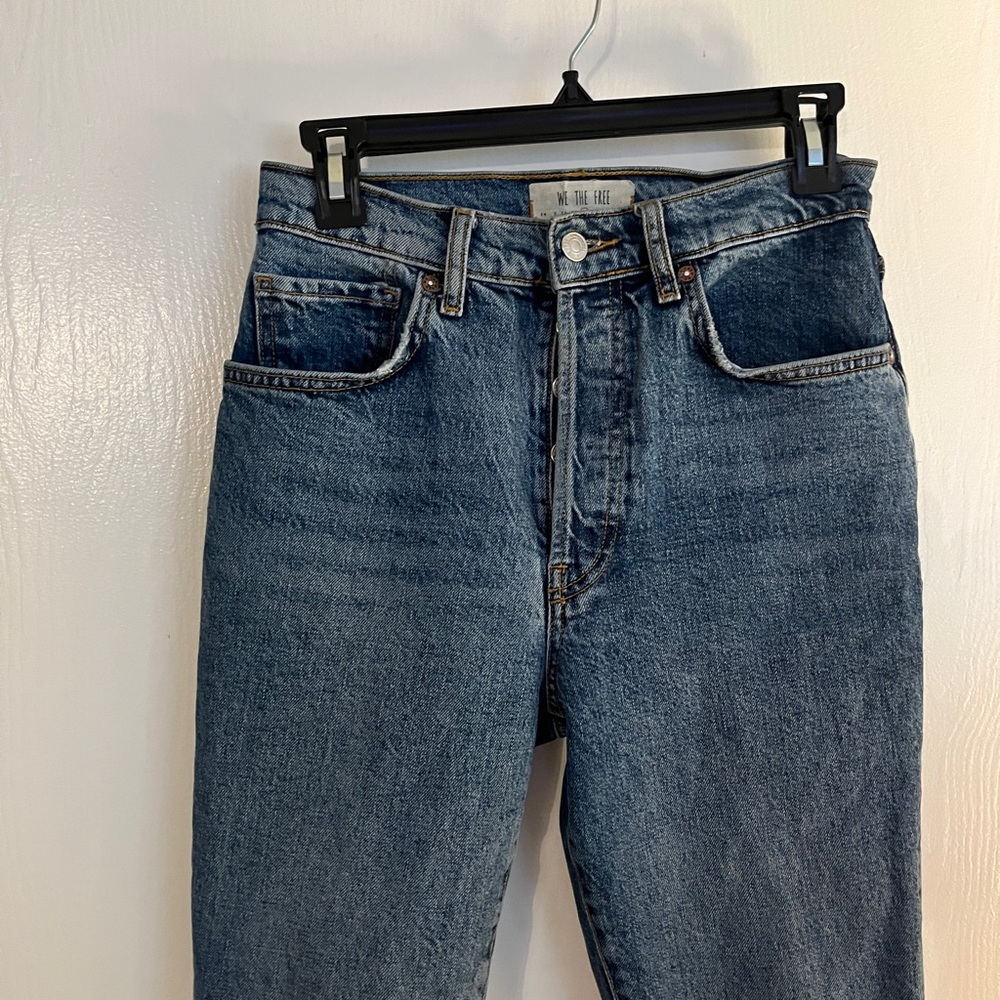 Free People straight leg jean